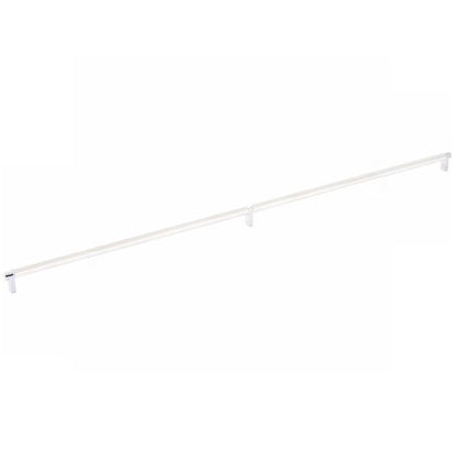 Emtek - Select Cabinet Pull 36 Inch C-C, Rectangular Stem, Knurled Bar