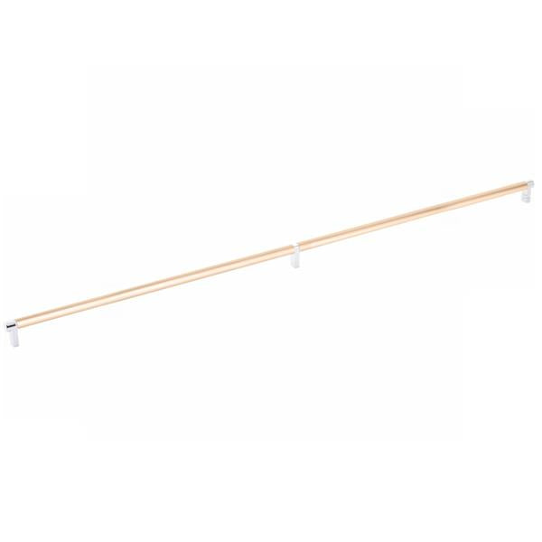 Emtek - Select Cabinet Pull 36 Inch C-C, Rectangular Stem, Smooth Bar