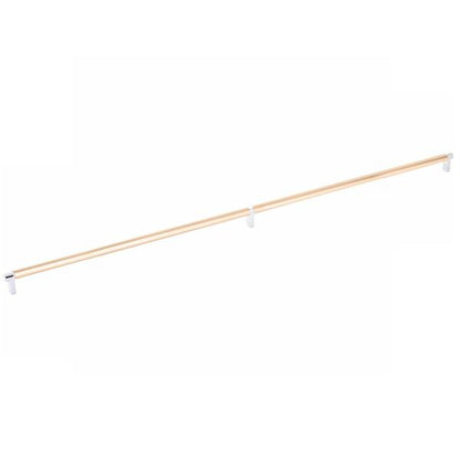 Emtek - Select Cabinet Pull 36 Inch C-C, Rectangular Stem, Smooth Bar