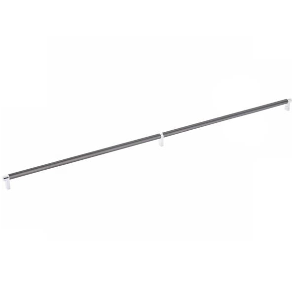 Emtek - Select Cabinet Pull 36 Inch C-C, Rectangular Stem, Smooth Bar