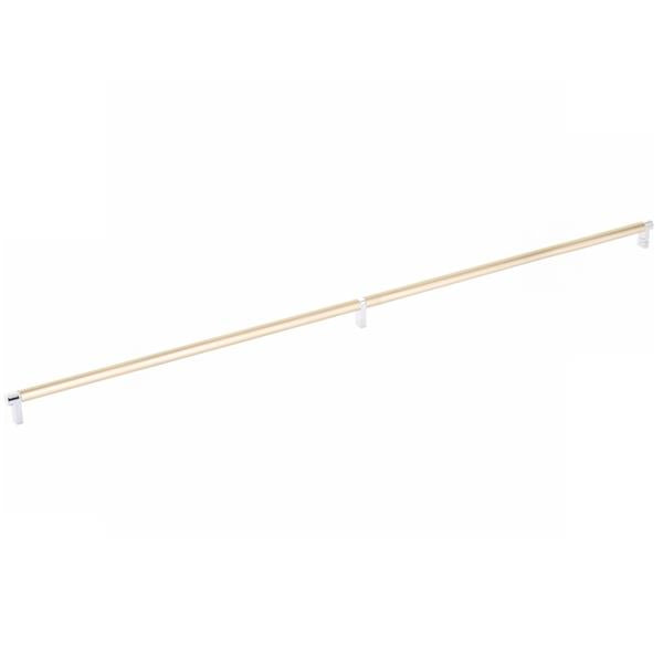 Emtek - Select Cabinet Pull 36 Inch C-C, Rectangular Stem, Smooth Bar