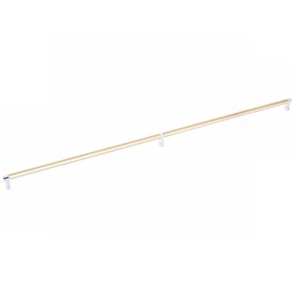 Emtek - Select Cabinet Pull 36 Inch C-C, Rectangular Stem, Smooth Bar