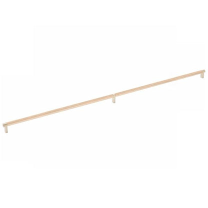 Emtek - Select Cabinet Pull 36 Inch C-C, Rectangular Stem, Knurled Bar
