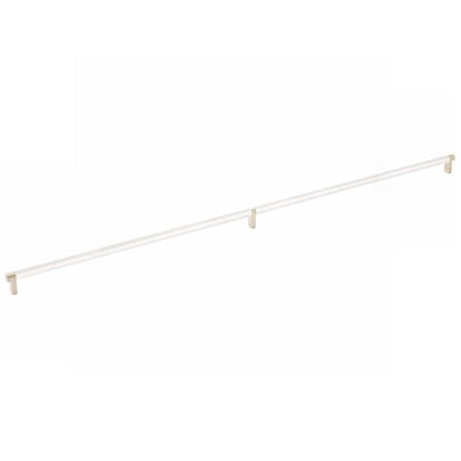Emtek - Select Cabinet Pull 36 Inch C-C, Rectangular Stem, Knurled Bar