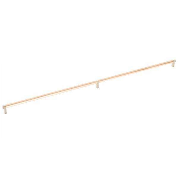 Emtek - Select Cabinet Pull 36 Inch C-C, Rectangular Stem, Smooth Bar