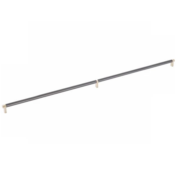 Emtek - Select Cabinet Pull 36 Inch C-C, Rectangular Stem, Smooth Bar