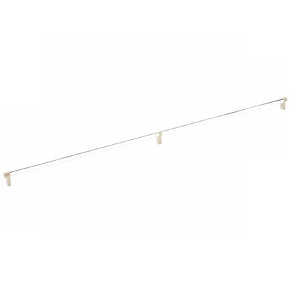 Emtek - Select Cabinet Pull 36 Inch C-C, Rectangular Stem, Smooth Bar
