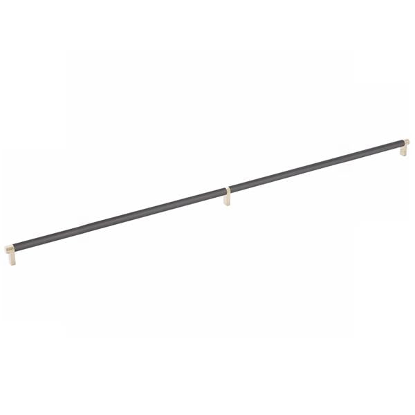 Emtek - Select Cabinet Pull 36 Inch C-C, Rectangular Stem, Smooth Bar