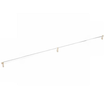 Emtek - Select Cabinet Pull 36 Inch C-C, Rectangular Stem, Smooth Bar