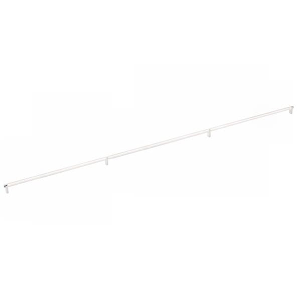 Emtek - Select Cabinet Pull 54 Inch C-C, Rectangular Stem, Knurled Bar