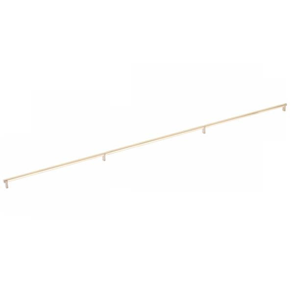 Emtek - Select Cabinet Pull 54 Inch C-C, Rectangular Stem, Smooth Bar