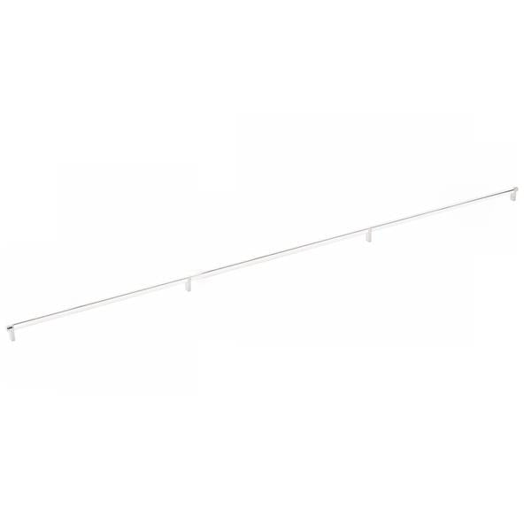 Emtek - Select Cabinet Pull 54 Inch C-C, Rectangular Stem, Smooth Bar