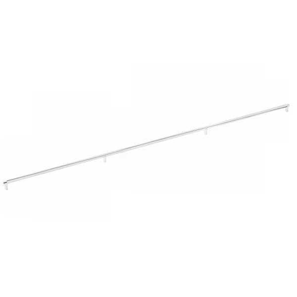 Emtek - Select Cabinet Pull 54 Inch C-C, Rectangular Stem, Smooth Bar
