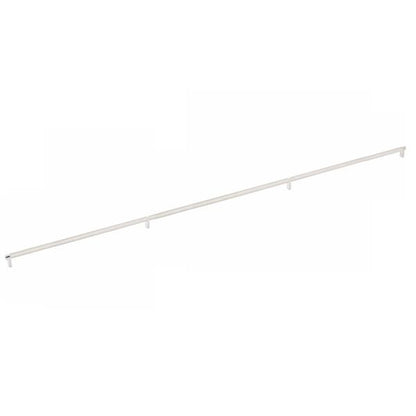 Emtek - Select Cabinet Pull 54 Inch C-C, Rectangular Stem, Knurled Bar