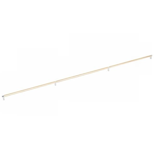 Emtek - Select Cabinet Pull 54 Inch C-C, Rectangular Stem, Smooth Bar