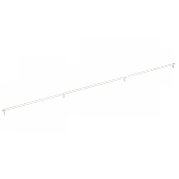 Emtek - Select Cabinet Pull 54 Inch C-C, Rectangular Stem, Knurled Bar