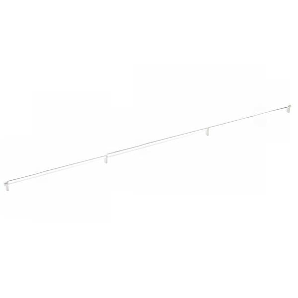 Emtek - Select Cabinet Pull 54 Inch C-C, Rectangular Stem, Smooth Bar