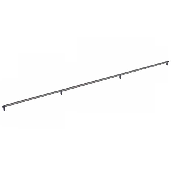 Emtek - Select Cabinet Pull 54 Inch C-C, Rectangular Stem, Smooth Bar