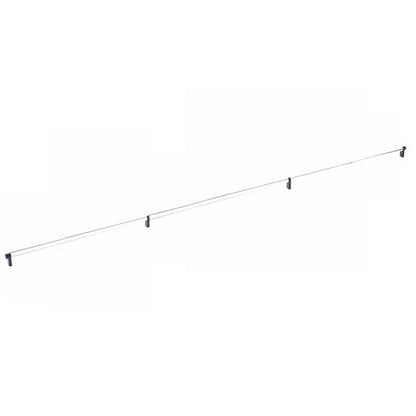 Emtek - Select Cabinet Pull 54 Inch C-C, Rectangular Stem, Smooth Bar
