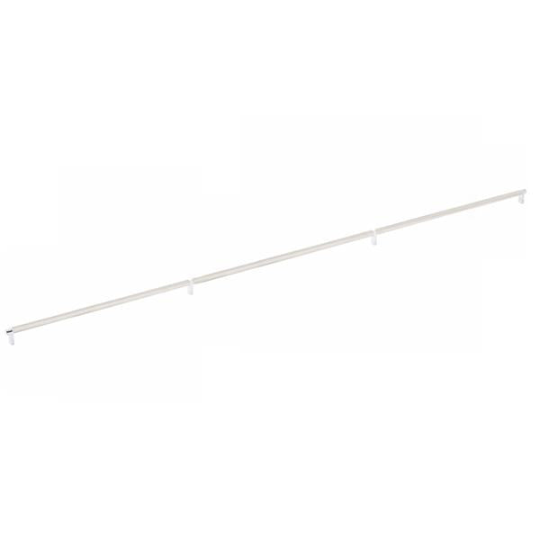 Emtek - Select Cabinet Pull 54 Inch C-C, Rectangular Stem, Knurled Bar