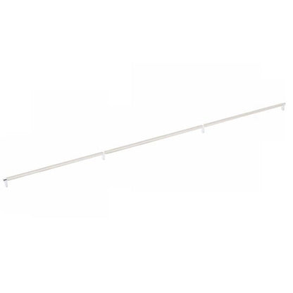 Emtek - Select Cabinet Pull 54 Inch C-C, Rectangular Stem, Knurled Bar