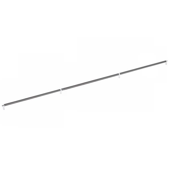 Emtek - Select Cabinet Pull 54 Inch C-C, Rectangular Stem, Smooth Bar