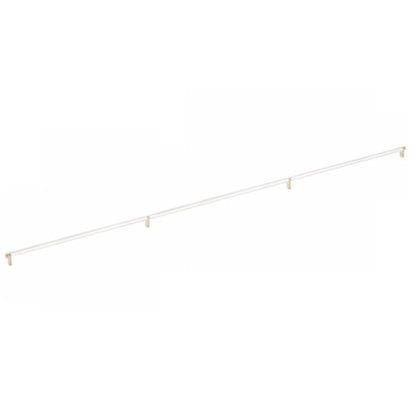 Emtek - Select Cabinet Pull 54 Inch C-C, Rectangular Stem, Knurled Bar