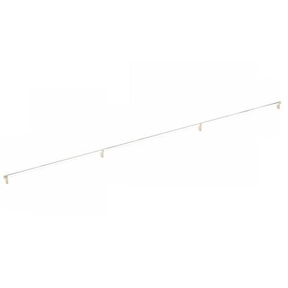 Emtek - Select Cabinet Pull 54 Inch C-C, Rectangular Stem, Smooth Bar