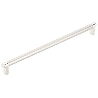 Emtek - Select Appliance Pull 12 Inch C-C, Rectangular Stem, Smooth Bar