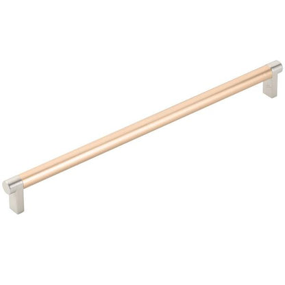 Emtek - Select Appliance Pull 12 Inch C-C, Rectangular Stem, Smooth Bar
