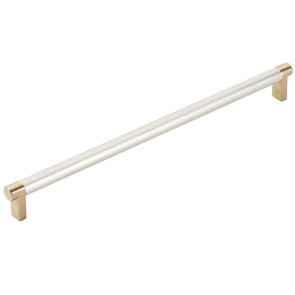 Emtek - Select Appliance Pull 12 Inch C-C, Rectangular Stem, Smooth Bar