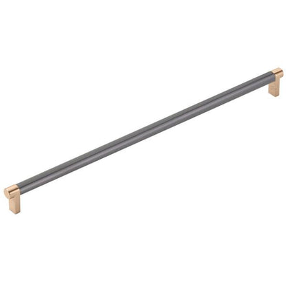 Emtek - Select Appliance Pull 18 Inch C-C, Rectangular Stem, Smooth Bar