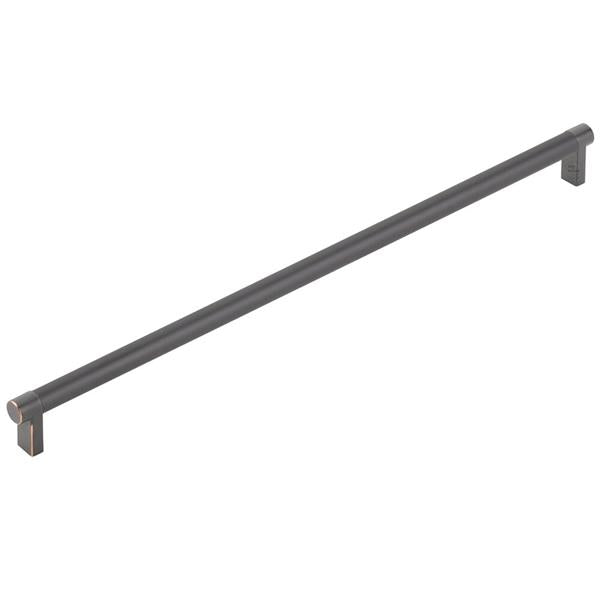 Emtek - Select Appliance Pull 18 Inch C-C, Rectangular Stem, Smooth Bar