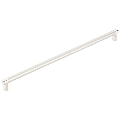 Emtek - Select Appliance Pull 18 Inch C-C, Rectangular Stem, Smooth Bar