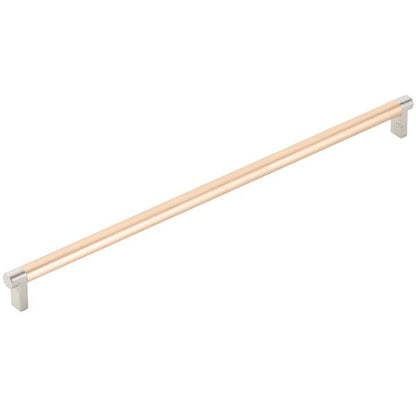 Emtek - Select Appliance Pull 18 Inch C-C, Rectangular Stem, Smooth Bar