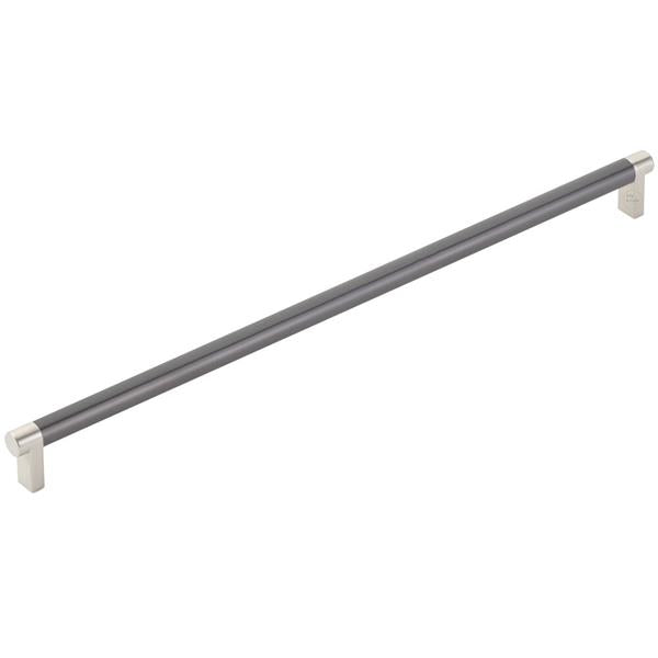 Emtek - Select Appliance Pull 18 Inch C-C, Rectangular Stem, Smooth Bar