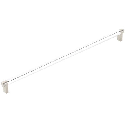 Emtek - Select Appliance Pull 18 Inch C-C, Rectangular Stem, Smooth Bar