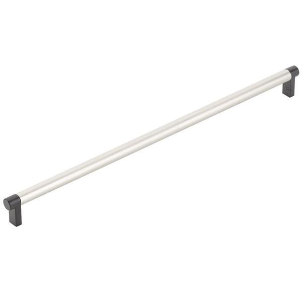 Emtek - Select Appliance Pull 18 Inch C-C, Rectangular Stem, Smooth Bar