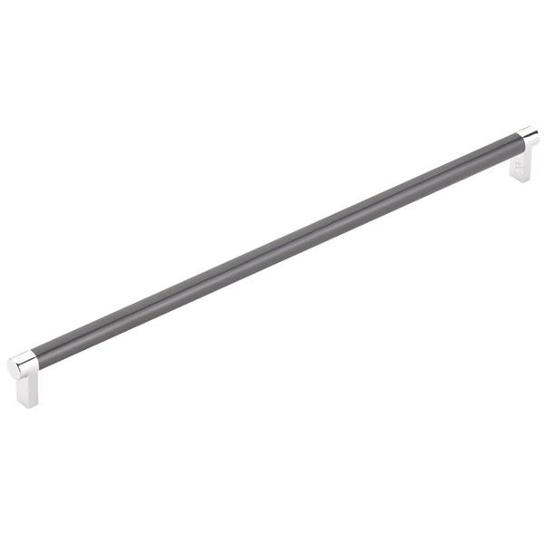 Emtek - Select Appliance Pull 18 Inch C-C, Rectangular Stem, Smooth Bar