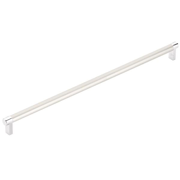 Emtek - Select Appliance Pull 18 Inch C-C, Rectangular Stem, Smooth Bar