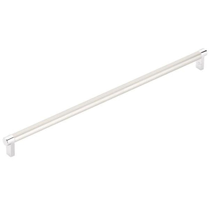 Emtek - Select Appliance Pull 18 Inch C-C, Rectangular Stem, Smooth Bar