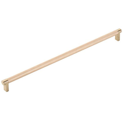 Emtek - Select Appliance Pull 18 Inch C-C, Rectangular Stem, Knurled Bar