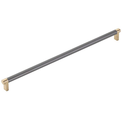 Emtek - Select Appliance Pull 18 Inch C-C, Rectangular Stem, Smooth Bar
