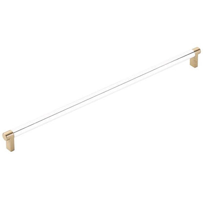 Emtek - Select Appliance Pull 18 Inch C-C, Rectangular Stem, Smooth Bar