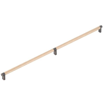 Emtek - Select Appliance Pull 24 Inch C-C, Rectangular Stem, Knurled Bar
