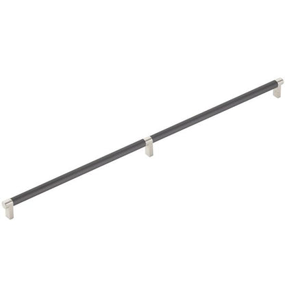 Emtek - Select Appliance Pull 24 Inch C-C, Rectangular Stem, Smooth Bar