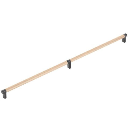Emtek - Select Appliance Pull 24 Inch C-C, Rectangular Stem, Knurled Bar