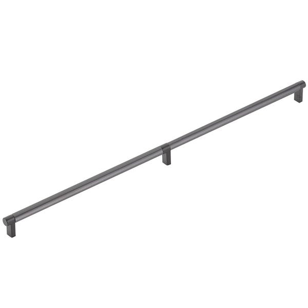Emtek - Select Appliance Pull 24 Inch C-C, Rectangular Stem, Smooth Bar