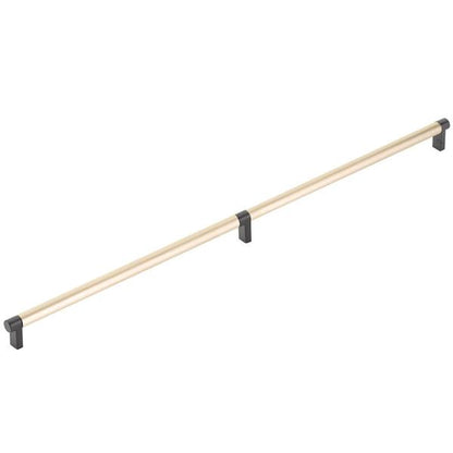 Emtek - Select Appliance Pull 24 Inch C-C, Rectangular Stem, Smooth Bar