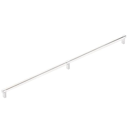 Emtek - Select Appliance Pull 24 Inch C-C, Rectangular Stem, Smooth Bar